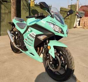 Moto sportive Kawasaki <span class=keywords><strong>Ninja</strong></span> <span class=keywords><strong>250</strong></span>/400cc d'occasion, moteur refroidi par eau, freins ABS doubles, accélération fluide, maniabilité stable - Product Image 2