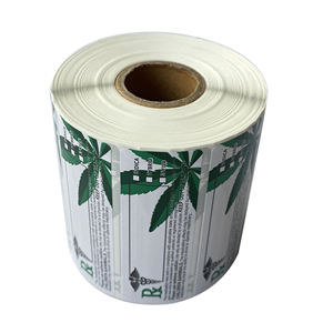 U.S. Universal compatible con 3x1 pulgadas 1000 <span class=keywords><strong>THC</strong></span> etiquetas California RX etiqueta <span class=keywords><strong>de</strong></span> advertencia para botellas tarros - Product Image 5
