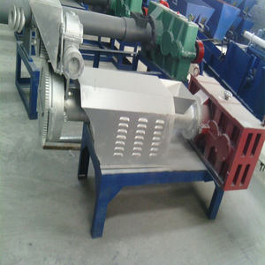 Kunststoff abfälle PE PP PET Recycling Granulat Herstellung Pelletier granulator Maschine - Product Image 4