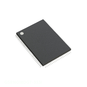 หน่วยความจำ GS816018DGT-333I 100 LQFP ชิ้นส่วนอิเล็กทรอนิกส์ - Product Image 1