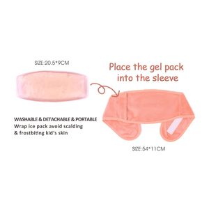 Cinturón para Cólicos de Bebé, Cuidado para Bebés, Paquete de Gel Frío y Caliente Suave y Cálido - Product Image 4