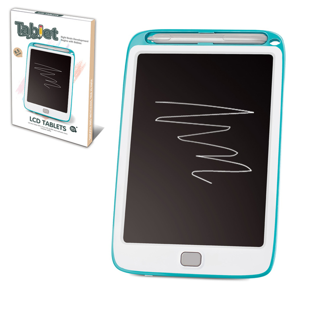 Hot Selling High Bright Colorful Game Children's Digital Drawing Board 8.5 Inch Unicolor LCD Writing Tablet Pad for Kids