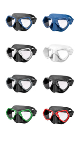 Mặt nạ kính cường lực Dây đeo silicon có thể điều chỉnh Váy silicon mờ Mặt nạ lặn tự do khối lượng thấp - Product Image 4