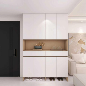 Meuble à chaussures moderne sur mesure grande capacité pour les entrées des maisons avec design gain de place - Product Image 3