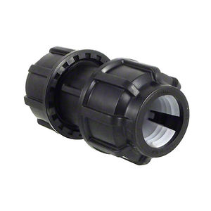 Acoplador de compresión de <span class=keywords><strong>PE</strong></span> de accesorios rápidos HDPE DE FÁBRICA DE China para sistema de agua - Product Image 2