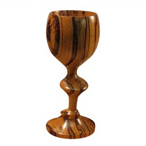 AZ ENTERPRISES – Lot de verres à cocktail en bois faits main, écologiques, design moderne, capacité 250 ml, pour fêtes et événements (6 à 10 verres) - Product Image 4