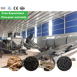 Organic Fertilizer Production Line for <b>Wood</b> Residues Tree Bark <b>Compost</b> Granulation Machine - Product Image 2
