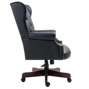 DB Executive High Back Ergonomic Office Chair Comfortable Reclining Desk Chair Thick <b>Padded</b> Seat Backrest Made Durable PU <b>Foam</b> - Product Image 5