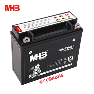 Mhb 12N7B-BS Vrla plomb acide sans entretien 12v7ah charge <span class=keywords><strong>batterie</strong></span> de <span class=keywords><strong>moto</strong></span> MF scellée - Product Image 1
