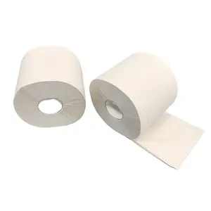 Geprägtes jungfräuliches Bambus zellstoff Seidenpapier/Günstiges Toiletten papier/Custom Soft Toilet Tissue Roll Hersteller recycelt Made in Vietnam