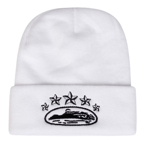 Berretto Invernale Caldo Lavorato a Maglia con Ricamo Devil's Island, Cappello Trendy da Strada, Protezione per le Orecchie per Viaggi all'Aperto - Product Image 6