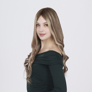 Perruque Lace Front # Perruque en cheveux humains RH3/12 prête à être expédiée, perruque à dentelle, ondulée - Product Image 3