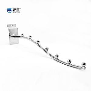 Crochets de présentation en métal pour panneaux rainurés EWANG, crochets cascade pour vêtements - Product Image 4