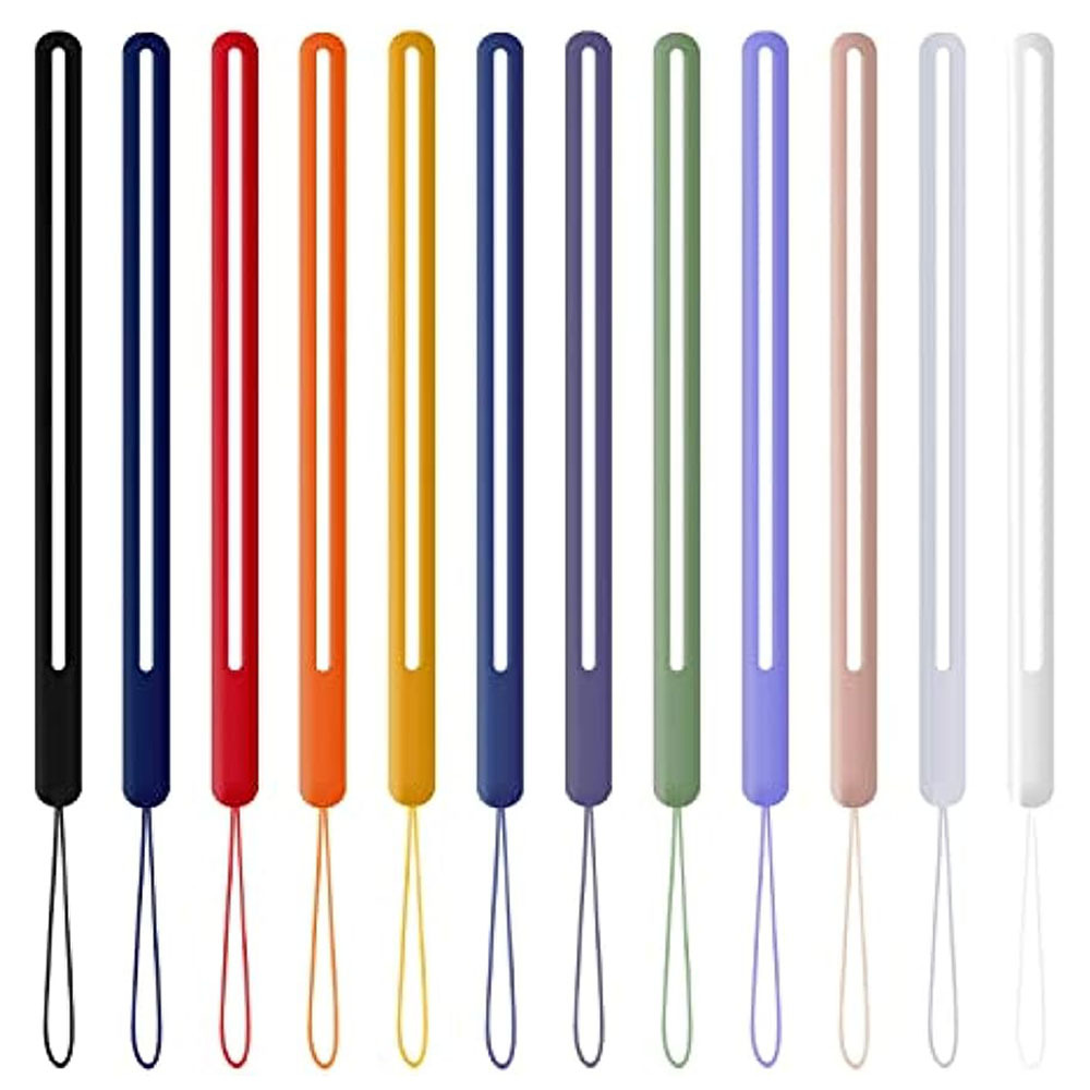 Accessories Earphone Strap Anti-Lost Headphone Magnetic String Rope Soft Silicone Rubber Lanyard Cable Management Ties Image 4