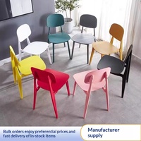 Chaise de salle à manger ergonomique empilable et portable, style nordique moderne et luxueux, avec dossier, pour usage commercial et salles d'accueil