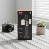 Lampu Isi Mini Portabel Magnetik dengan Suhu Warna yang Dapat Disesuaikan untuk Kamera Aksi, Selfie & Fotografi