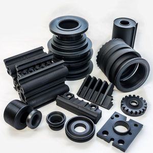 HYM <strong>Custom</strong> <strong>Silicone</strong> Manufacturer Liquid Molding FFKM FKM <strong>Custom</strong> Molded Rubber Sleeve Products With Cutting Processing Service - Product Image 1