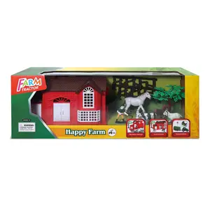 Fabricant de jouets pour enfants Combinaison de ferme Nouveau 2023 Pretend Play Educational Animal Farm Animals Set Toys House