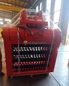 บุ้งกี๋กรองแยกเศษวัสดุ MONDE รุ่นใหม่ สำหรับรถขุด 20 ตัน รุ่น MM104 - Product Image 2