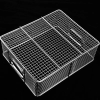 Panier en fil métallique de qualité supérieure pour réfrigérateur, conteneur en maille de qualité alimentaire pour tri et rangement des aliments dans le réfrigérateur, le congélateur et la cuisine