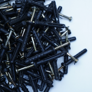 Cheville d'expansion en nylon avec vis pour fixation murale, béton et brique - Kit d'ancrage - Product Image 4