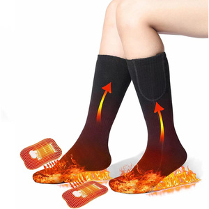 Chaussettes de travail privées unisexes/hommes chaussettes thermiques chauffantes électriques chaussettes chauffantes personnalisées robustes pour la <span class=keywords><strong>chasse</strong></span> équitation pêche Camping - Product Image 1