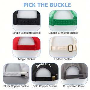 Wholesale Comfortable High Quality Blank Classic Snapback Caps Curved Brim Plain 5 Panel Mesh Trucker Hat - Product Image 4