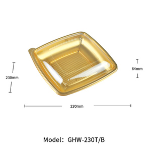 Recipientes y Platos Desechables Ecológicos de Plástico PET, Caja para Empacar Frutas, Contenedor para Ensaladas, Procesados en Blíster para Uso Alimentario - Product Image 2