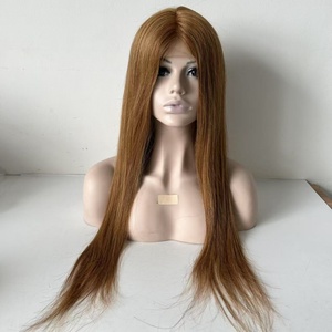 Cabello Humano Virgen Brasileño # Peluca Médica de Encaje Completo con Parte Superior de Seda 5x5, 8 Piezas, 180% de Densidad, Lacia y Sedosa, con Tira Antideslizante de Silicona - Product Image 6