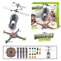 Jeu de bataille pour enfants, drone électrique à induction, jeu de société interactif, lancement d'avion, ensemble de jeu à assembler