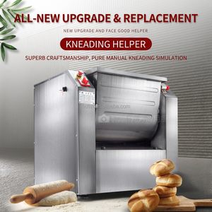 Mélangeur planétaire professionnel en acier inoxydable 7,5-25 kg avec verrou de sécurité pour boulangerie - Product Image 4
