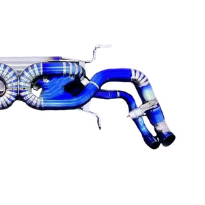 Knalpot untuk Audi <span class=keywords><strong>R8</strong></span>, paduan Titanium bagian ekor knalpot Valved Axle bagian belakang knalpot - Product Image 4