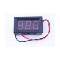 Voltmètre numérique étanche IMHOO 12V 24V pour voiture, camping-car, marine, ODM, CE, montage sur panneau, affichage LED