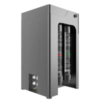 Système de filtration d'eau par osmose inverse UV commercial 2000G pour comptoir, purificateur d'eau électrique autonettoyant avec surveillance TDS