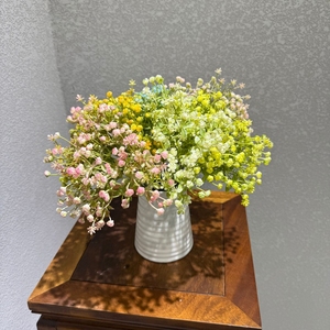 Petite plante artificielle à fleurs <span class=keywords><strong>vertes</strong></span> en plastique pour le <span class=keywords><strong>bureau</strong></span>, le salon, le balcon ou le <span class=keywords><strong>bureau</strong></span>-Facteur d'assurance élevé - Product Image 4