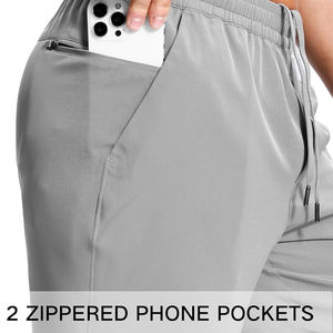 OEM ODM Custom High Quality Cotton Stretch <b>Slim</b> <b>Fit</b> Quick Dry Golf Pants Mens Golf Jogger Pants Loose <b>Shorts</b> - Product Image 2