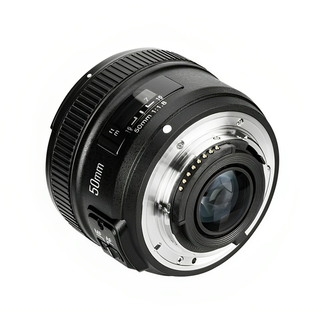 YN50mm F1.8N DSLR Camera F Mouth Large Aperture Full Frame Autofocus AF Lens Photography Photo Video Auto Focus Wide Angle Lens