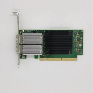 การ์ดเชื่อมต่อเครือข่ายเซิร์ฟเวอร์ MCX516A-CDAT ConnectX-5 Ex EN แบบสองพอร์ต 100GbE QSFP28 PCIe4.0 x16 100G NIC - Product Image 1
