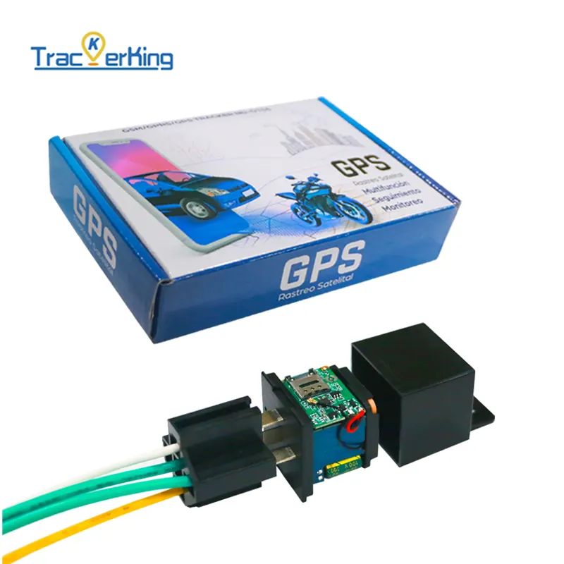 Déguisé en relais, le traceur GPS peut être utilisé pour contrôler le Circuit d'huile à distance de la voiture/couper le moteur