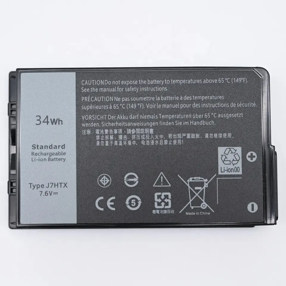 Dell Latitude dizüstü bilgisayar pilleri 7202 7212 için fabrika 7220 sağlam J7HTX 02JT7D 7XNTR FH8RW Laptop batarya