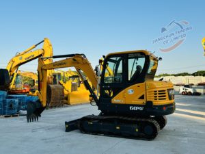 Mini-excavatrice hydraulique Hyundai 60VS d'occasion à bon prix, compacte, pour chantier de construction, travaux de terrassement, efficace et durable - Product Image 6