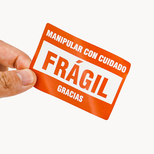 Top người bán dễ vỡ giấy dính Vinyl <span class=keywords><strong>Sticker</strong></span> Tấm vỏ trứng phá hủy nhãn không thấm nước cho nước hoa Son môi chăm sóc da - Product Image 4