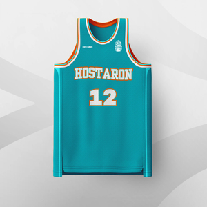 HOSTARON Individuelles Sublimations-Basketball-Trikot-Set für Herren und Jugendliche, Team-Club-Trikot mit individueller Nummer und Logo - Product Image 2