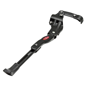 Béquille latérale de vélo Teraysun HS-Z003 réglable en alliage d'aluminium léger, universelle, antidérapante, noire, pour vélos de 24 à 26 pouces - Product Image 3