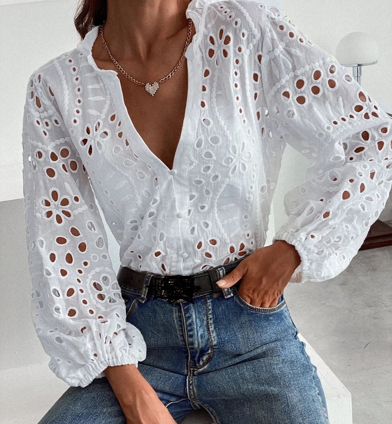 Encuentre el mejor fabricante de blusas en ojalillo y blusas en ojalillo  para el mercado de hablantes de spanish en alibaba.com