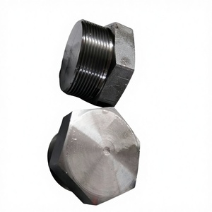 ปลั๊กหัวกลมเหล็กคาร์บอน ASTM B16.11 A105 ขนาด 1/4 นิ้ว NPT CL3000 ขึ้นรูปขัดเงา ป้องกันสนิม สำหรับข้อต่อท่อ - Product Image 3