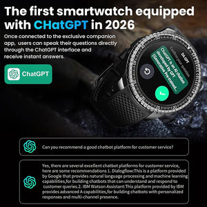 ساعة ذكية ريماكس بشاشة AMOLED مع نظام تحديد المواقع للنساء والرجال، ساعة ذكية صحية مع خاصية الذكاء الاصطناعي ومقاومة للماء - Product Image 3