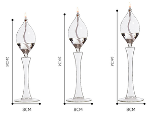 Best Selling Customized Refillable Glass Liquid Candle Replacement for Liquid <strong>Paraffin</strong> Disposable Fuel Cell <strong>Oil</strong> <strong>Lamp</strong> - Product Image 3