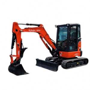 Excavadora Kubota U35-4 con Orugas Originales Japonesas, Maquinaria de Construcción con Motor y Bomba - Product Image 1