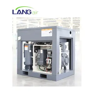 Langair Water/Air Cooling Style 11KW 1.5m3/min 10Bar Direct Drive Screw Air Compressor For Electrical and Electronic Industry